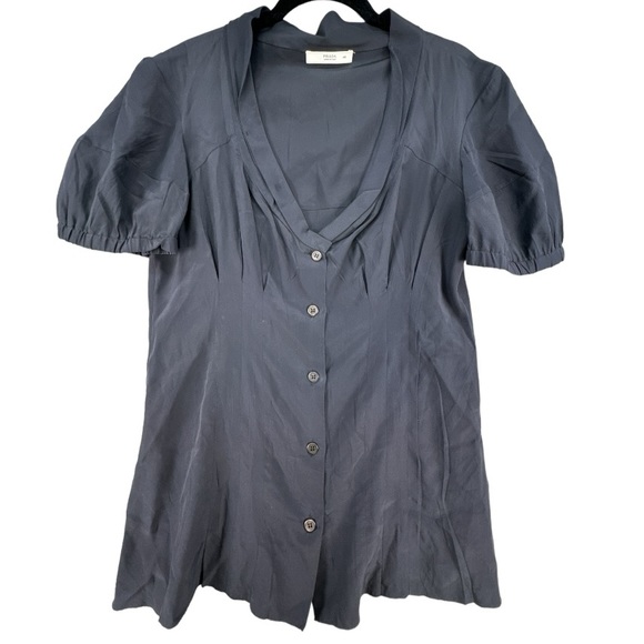 Prada Tops - Prada 100% Silk Blouse in Black